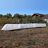 Парник первоцвіт з агроволокна Agreen 12 м 50 гр/м2 для розсади і врожаю, фото 4