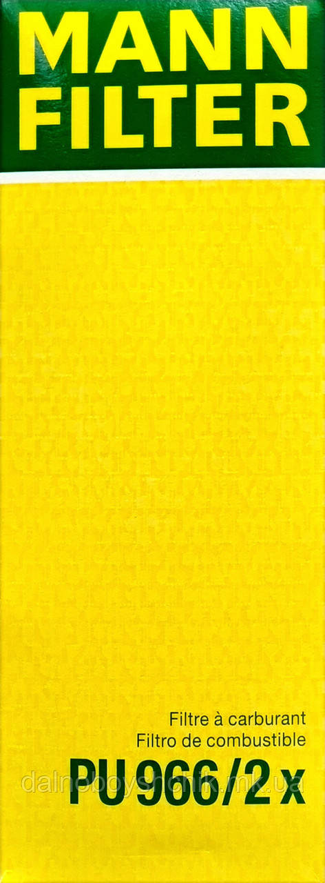 Фільтр паливний DAF XF95, CF75, CF85, DB MANN-FILTER PU 966/2 x, фото 1