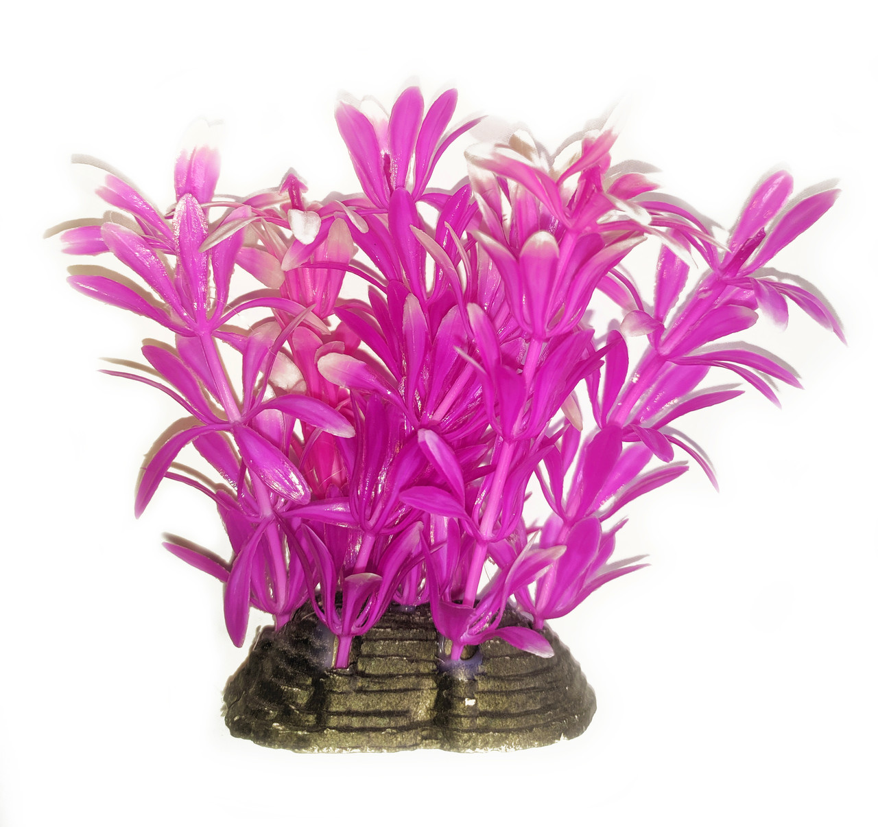 Рослина для декору акваріума 6x5x10cm рожева Hygrophila