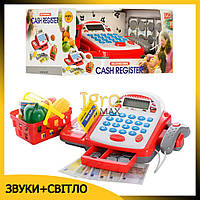Дитячий касовий апарат зі сканером 6300, ігровий набір продавця супермаркету, іграшкова каса термінал
