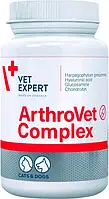 VetExpert ArthroVet Complex для підтримання здоров я функції хрящів і суглобів у котів і собак 90 таблеток