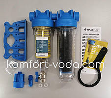 Фільтр магістральний Atlas Filtri Hydra Rainmaster DUO 3/4", з картриджами