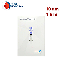 Резервуары для инсулиновой помпы Medtronic 1,8 мл MMT-326A, 10 шт.