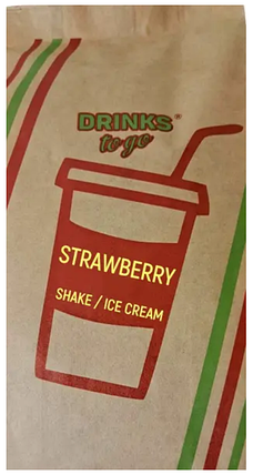 Суміш для м'якого молочного морозива та  шейків зі смаком Полуниці (Strawberry) Shake / Ice Cream, 1 кг, фото 2