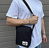 Чоловіча чорна сумка барсетка Puma через плече Пума месенджер, фото 2