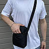 Чоловіча чорна сумка барсетка Puma через плече Пума месенджер, фото 3