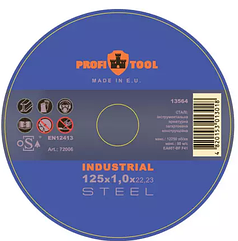 Круг відрізний PROFITOOL 400х4,5х32,0 мм INDUSTRIAL, C24S-BF, F41, 3850 об/хв (74008)