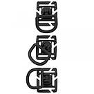 Набір карабінів та обертових кілець Mil-tec Ultimate Set чорний (13457602), фото 6