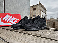 Чоловічі кросівки Nike Air Max 90 Surplus Full Black чорні, фото 3
