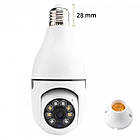ОПТОМ Панорамна камера Wi-Fi з цоколем Е27, Smart 3120S-DPXY 2MP, фото 6