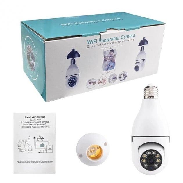 ОПТОМ Панорамна камера Wi-Fi з цоколем Е27, Smart 3120S-DPXY 2MP