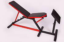 Лавка для преса вправ із гантелями/присіданням/затискачами