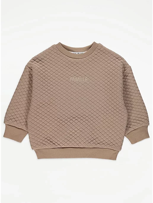 Світшот коричневий George  116/122, 122/128см, фото 1