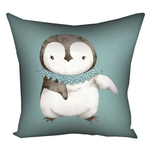 Подушка з принтом габардинова Пінгвін 50x50 (5P_22S012), фото 1