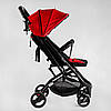 Візок прогулянковий дитячий "JOY" Elegans (A-74088) рама алюмінієва, футкавер, підсклянник, телескопічна ручка, фото 2