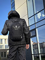 Мужской рюкзак Adidas спортивный городской черный портфель Адидас мужской женский (My)