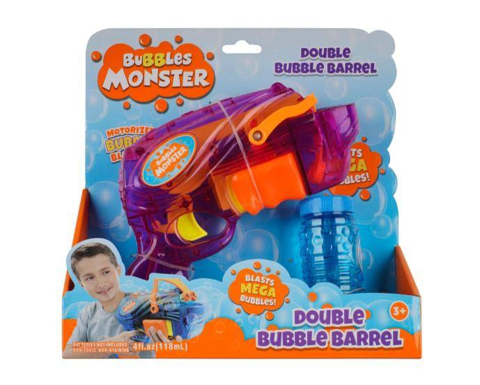 Пістолет з мильними бульбашками Bubble Fun 668-1А фіолетовий, фото 1