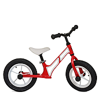 Беговел Profi Kids HUMG1207A-2 колеса 12 дюймов красно-белый kr