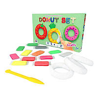 Набор для креативной лепки TM Moon Light Clay Donut Set FRUITS легкий прыгающий пластилин 70087 kr