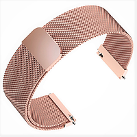 Браслет миланский для часов на магнитной застежке 18, 20, 22 мм ширина