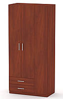 Гардеробный шкаф - 13 яблоня Компанит, шкаф для одежды распашной с ящиками (IM)