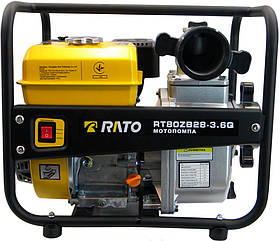 Мотопомпа RATO RT80ZB28-3.6Q (для чистої води)