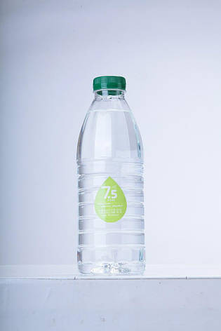 «Вода 7.5» - негазована столова мінеральна слаболужна питна вода 1 л ТМ 7.5, фото 2