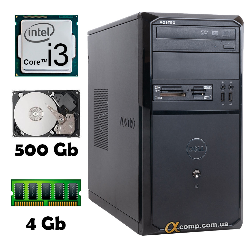 Dell Vostro 270 (i3 2100 • 4Gb • 500Gb) MT