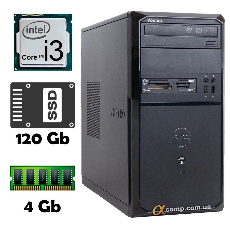 Dell Vostro 270 (i3 3210 • 4Gb • ssd 120Gb) MT
