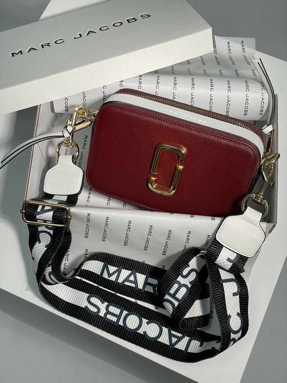 Жіноча Сумка Marc Jacobs The Snapshot Burgundy