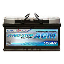 Акумуляторна батарея на авто Electronicx AGM Start-Stop 95 Ah, 12 V, 950 A, фото 2