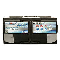 Акумуляторна батарея на авто Electronicx AGM Start-Stop 95 Ah, 12 V, 950 A, фото 3