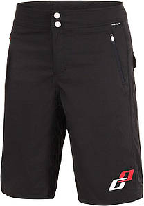 Велошорти GHOST All Mountain XXL Shorts man black/white/red 14385