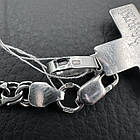 Чоловічий срібний комплект з чорнінням 925 проба хрестик з ланцюжком на шию, фото 10