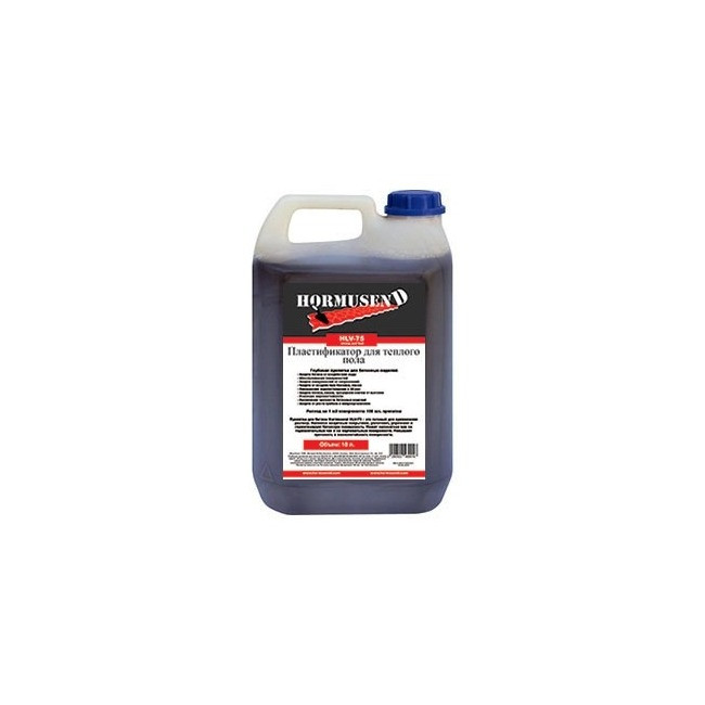 Пластифікатор для теплої підлоги Hormusend HLV-75 10 л, фото 1