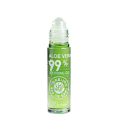 Блеск для губ Meover Aloe Vera 99% кульковий з алое віра