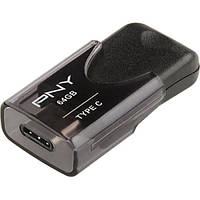 У Нас: Флеш-накопичувач USB Flash PNY FD64GATT4TC31K-EF 64GB Elite Type-C USB 3.1 Retail -OK