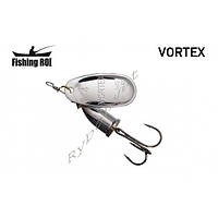 Блесна Fishing ROI Vortex 1silver 4gr 001