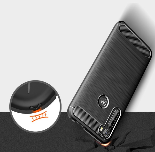 Захисний чохол-бампер для Motorola Moto G8 (PAHL0010RS)