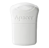 У Нас: USB флеш-накопичувач, флешка Apacer USB2.0 AH116 64GB White (AP64GAH116W-1) -OK