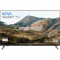 У Нас: Телевізор TV 32 Kivi 32H740LB HD/Smart/Android 9.0/T2/Kivi Media/JVC Sound/Frameless/1366x768 Black -OK