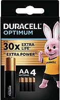 Щелочные батарейки Duracell Optimum AA 1.5В LR6 1 шт