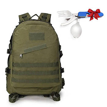 Штурмовий рюкзак US Army M11 на 40л + Подарунок Туристичний Набір 5в1 / Тактичний рюкзак
