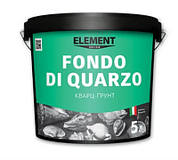 Кварц-грунт FONDO DI QUARZO ELEMENT DECOR 5 л придатний до 21.08.22 v380