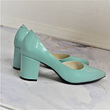Лакові туфлі на підборах, фото 4