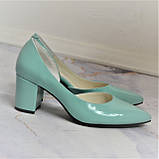 Лакові туфлі на підборах, фото 5