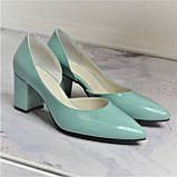 Лакові туфлі на підборах, фото 3