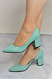 Лакові туфлі на підборах, фото 2