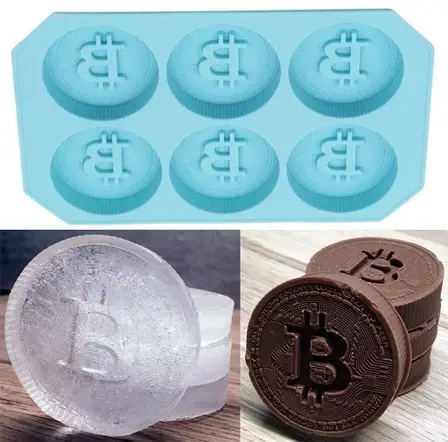 Форма для льоду Bitcoin BTC, фото 1