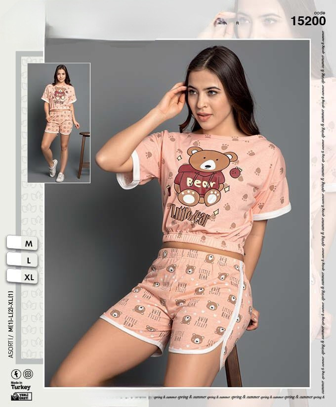 Молодіжна піжама з шортами, фото 1